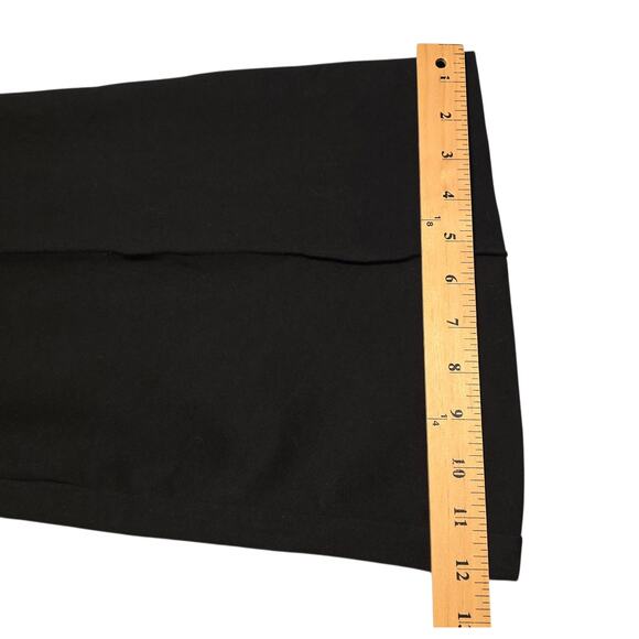 Spanx The Perfect Pant High Rise Womens 1X Black Flare Pullon Stretch Neutral - Picture 12 of 12